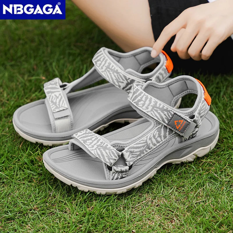 Ladies' Fashion Casual Flat Sandals Outdoor Summer  Open-Toe Beach  Shoes Soft Sole Comfort Women's Breathable Walking Sandials